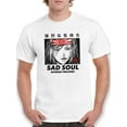 thumbnail image 1 of Sad Soul Manga Girl T-Shirt Men -Image by Shutterstock, Male Large, 1 of 4