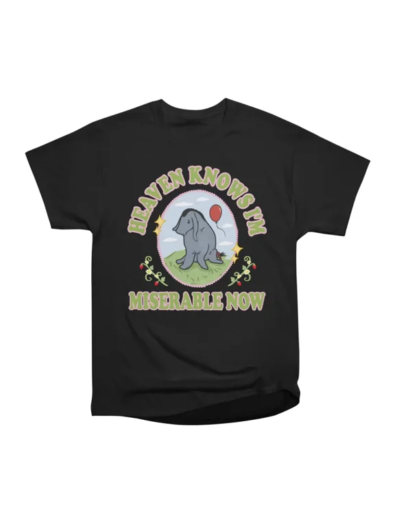 Sad boy Eeyore T-Shirt Tee Gift For Him Merch For Her Apparel For Friend