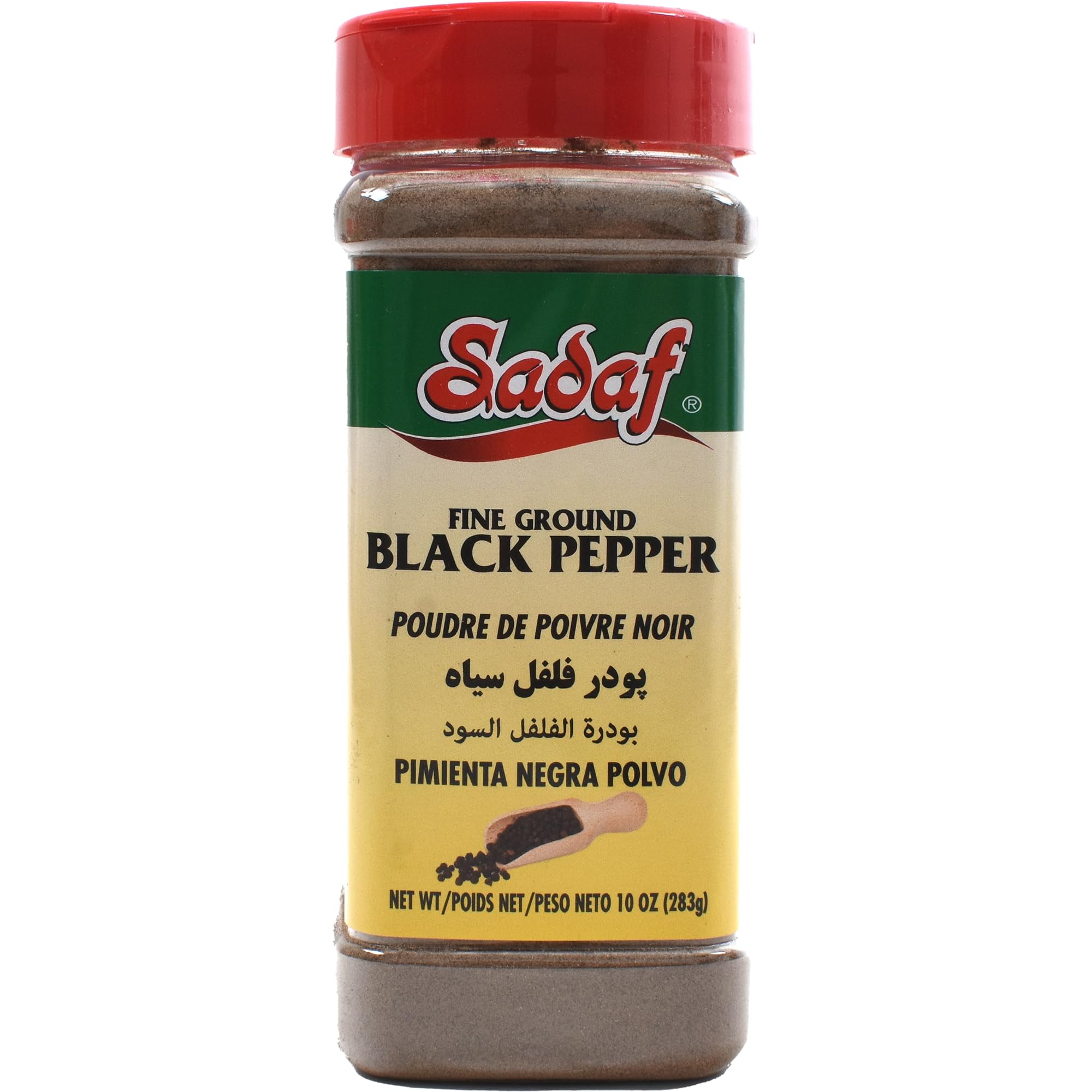 Sadaf Fine Ground Black MMF7 Pepper Ground Black Pepper for Cooking