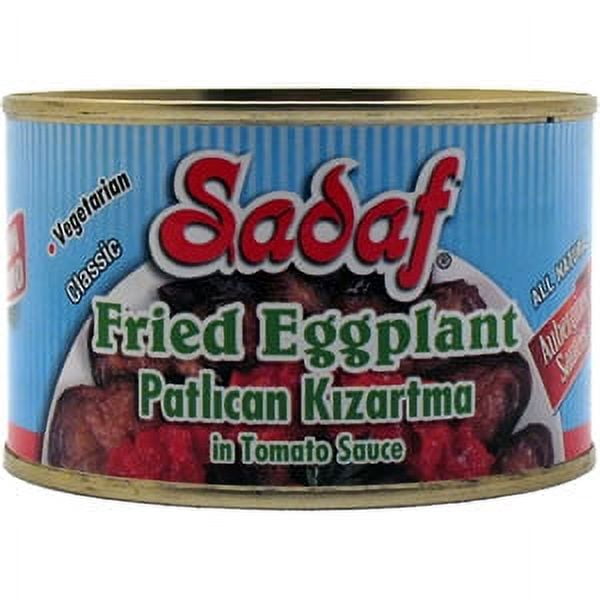 Sadaf Fried Eggplant in Tomato Sauce 14 oz ( Pack of 2 )
