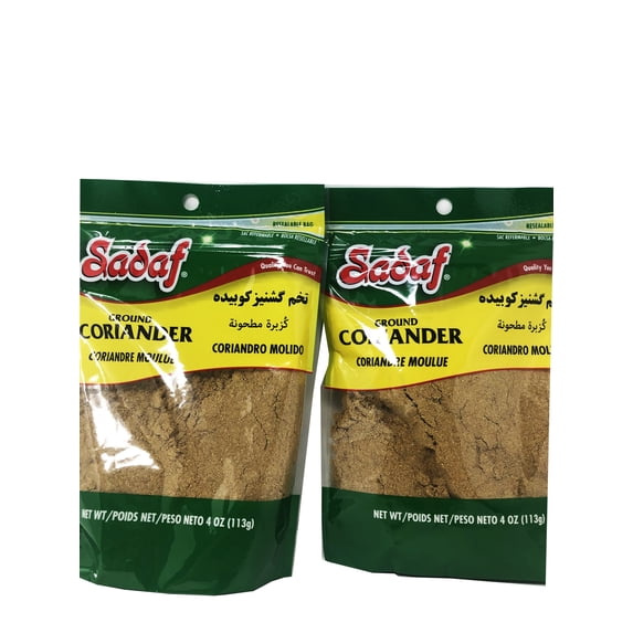 Sadaf Ground Coriander Net WT 4 oz Pack Of 2