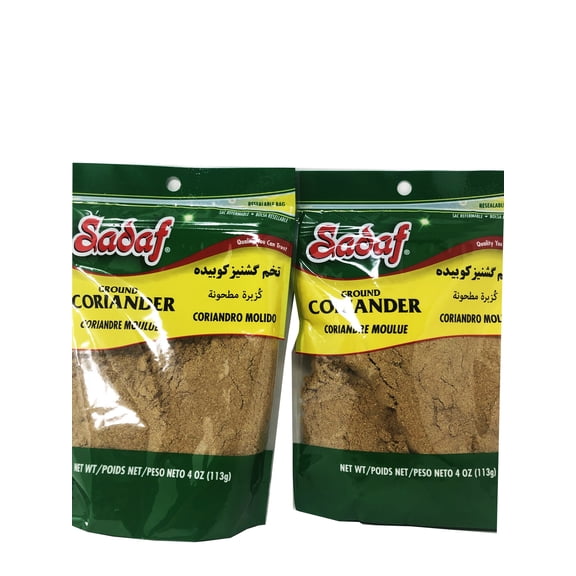Sadaf Ground Coriander Net WT 4 oz Pack Of 2