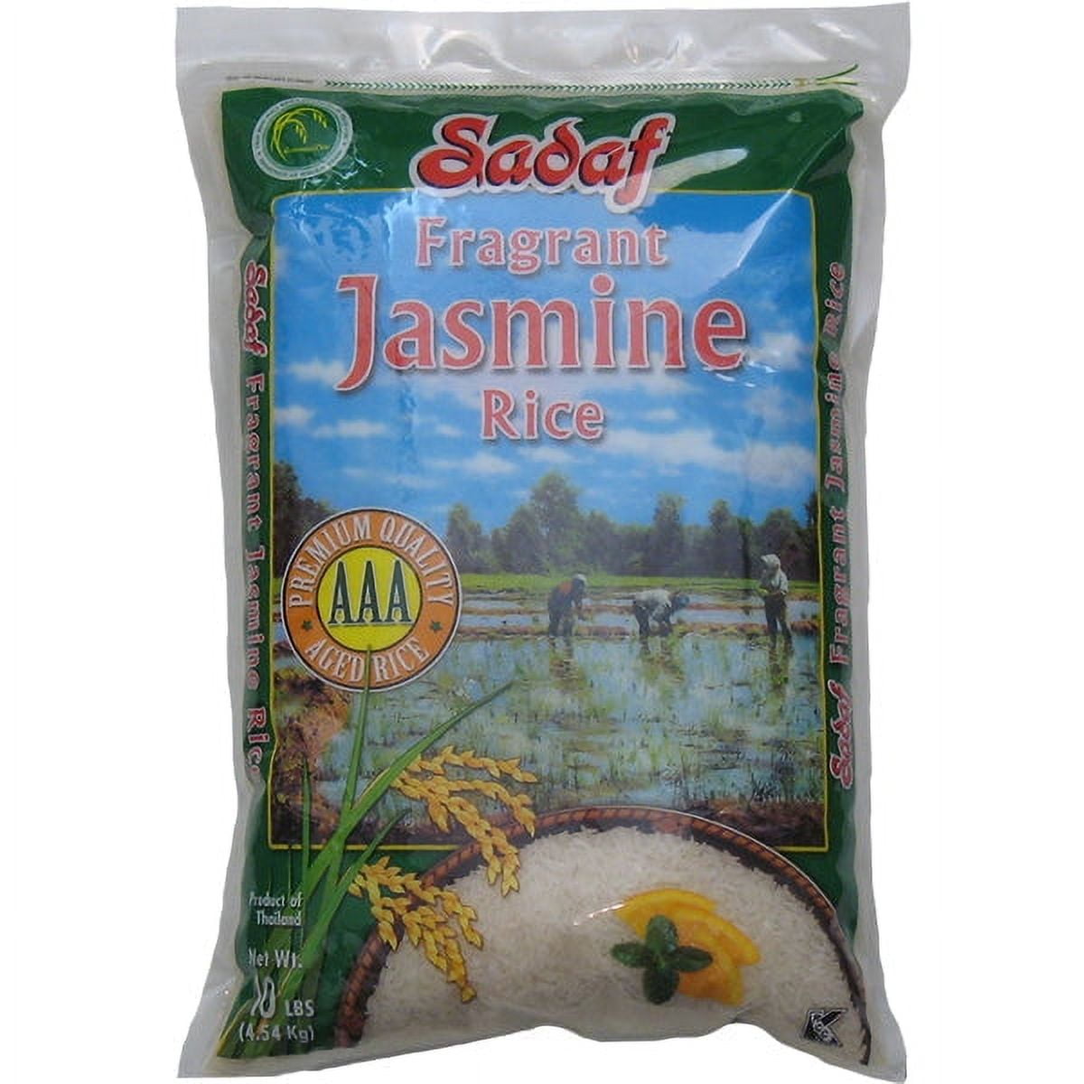 Sadaf Rice Sadaf Jasmine Rice AAA 10 lbs. - EACH - Walmart.com