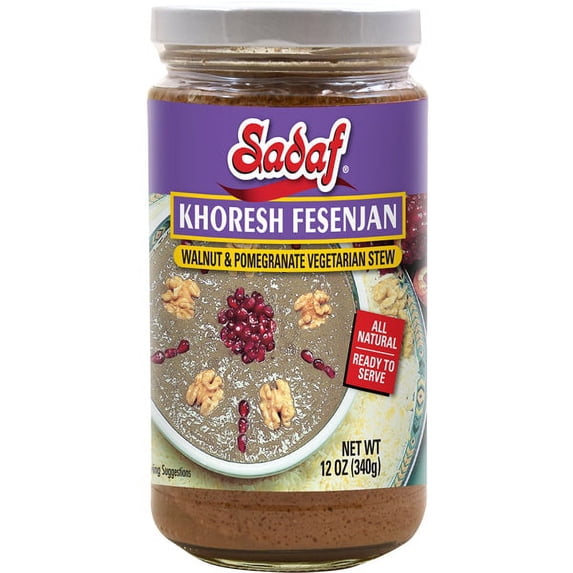 Sadaf Khoresh Fesenjan | Walnut & Pomegranate Stew in Jar- 12 oz. - EACH