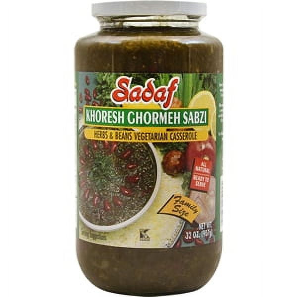Sadaf Khoresh Ghormeh Sabzi | Herb & Bean Stew - 32 oz.