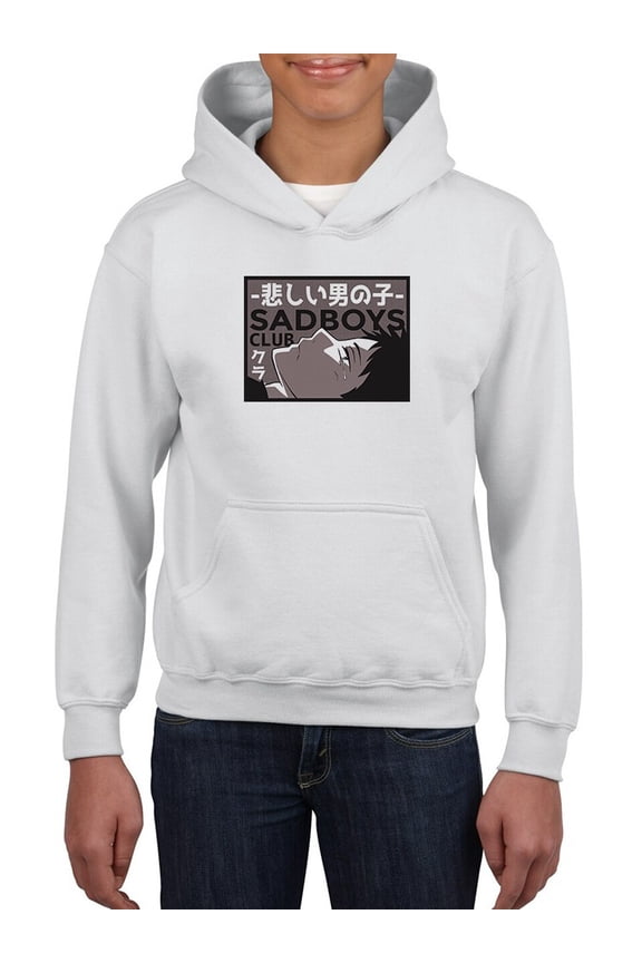 Sadboys Club Hoodie Juniors -Smartprints Designs,  Small
