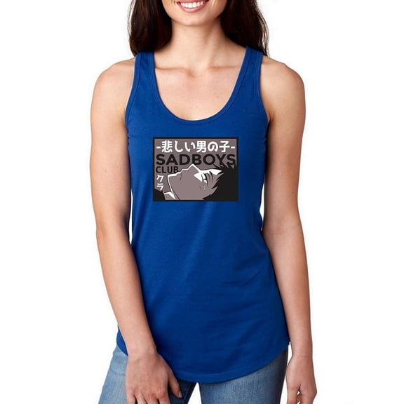 Sadboys Club Racerback Tank Women -Smartprints Designs, Female XX-Large