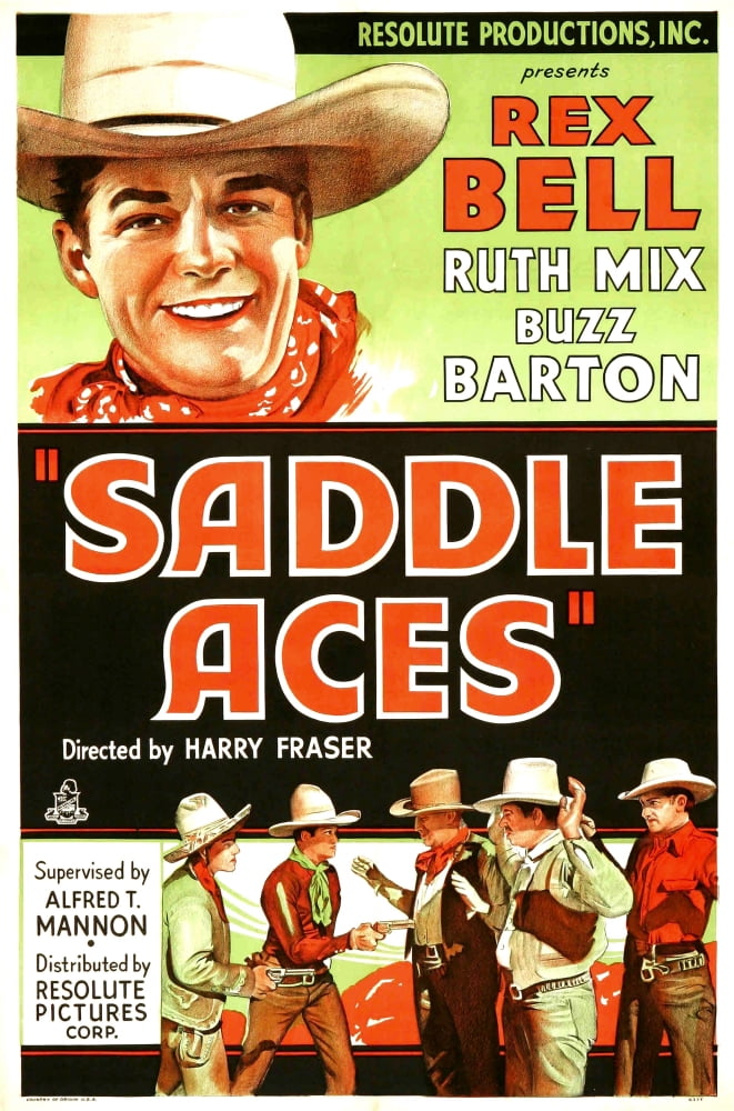 Saddle Aces Canvas Art -  (11 x 17)
