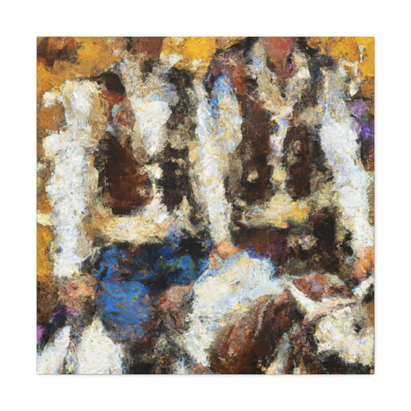 Saddle Bags at Dusk - Canvas