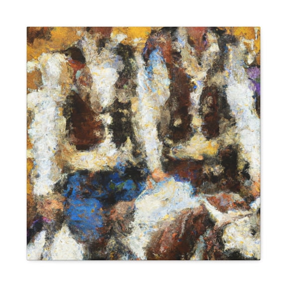 Saddle Bags at Dusk - Canvas