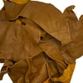 thumbnail image 1 of Saddle Brown Leather Pieces - 5 lb Bundle - 3 to 4 oz Cowhide Leather Scraps, 1 of 7