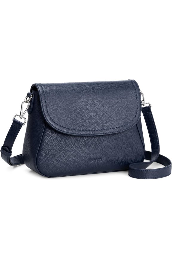 Saddle Crossbody Bags for Women with RFID Blocking, Small Flap Purse Hangbags