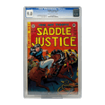 thumbnail image 1 of Saddle Justice #6 - CGC 9 Comic Book, 1 of 2