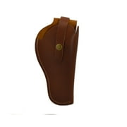 Saddle Mate Brown Leather Gun Holster 9" with Adjustable Retention Strap Right Handed New