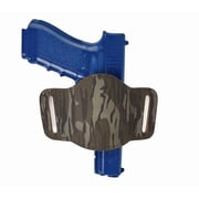 Saddle Mate Buffalo Leather Camo Holster Ambidextrous