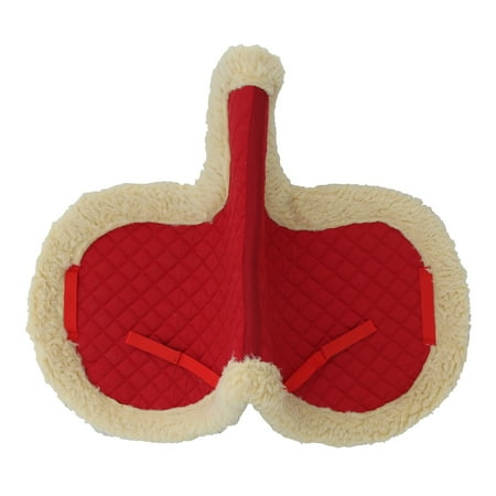 Saddle Pad,Equestrian Western Horse Saddle Seat Pad, Jumping Purpose Saddle Pad,Polyester Horse Half Saddle Blanket Pad Cover,Slip Horse Riding Equipment