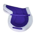 thumbnail image 1 of Saddle Pad Western Horse Cushion Sherpa Fleece Non Slip for Adult Equestrian Riding Performance, 1 of 9