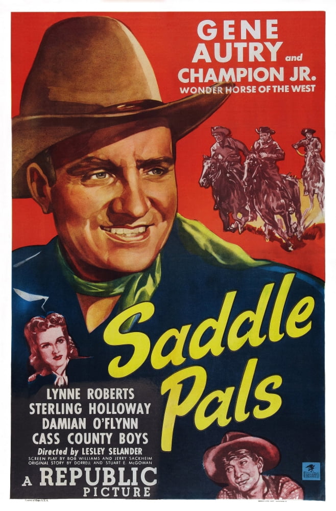 Saddle Pals U Canvas Art - (11 x 17)