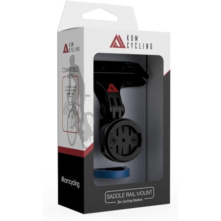 Kom Cycling Saddle Rail Mount Rear Radar/Light Mount