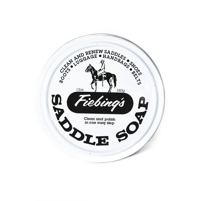 Fiebing's Saddle Soap, White, 3.5 oz