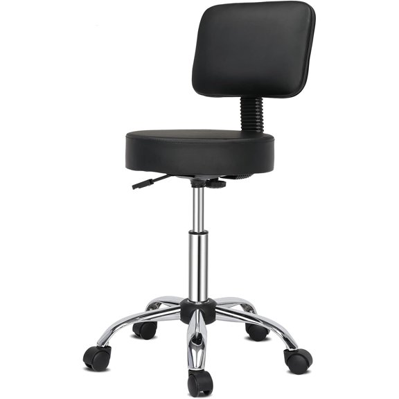 Saddle Stool Ha Ha Feet Rotation Bar Stool Black