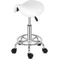 thumbnail image 1 of Saddle Stool Ha Ha Feet Rotation Bar Stool Black, 1 of 14