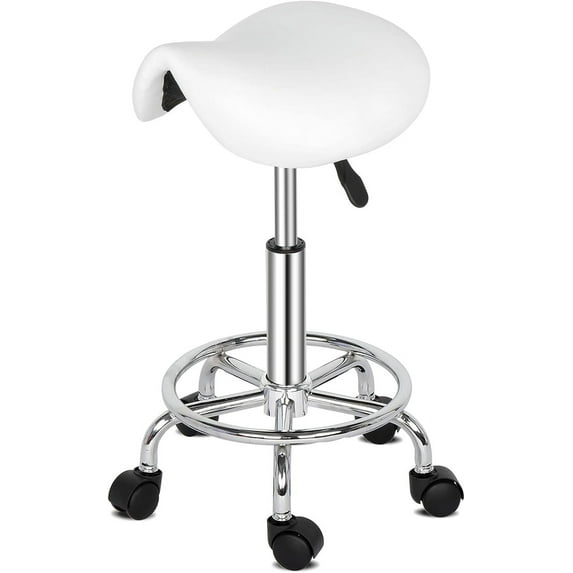 Saddle Stool Ha Ha Feet Rotation Bar Stool Black