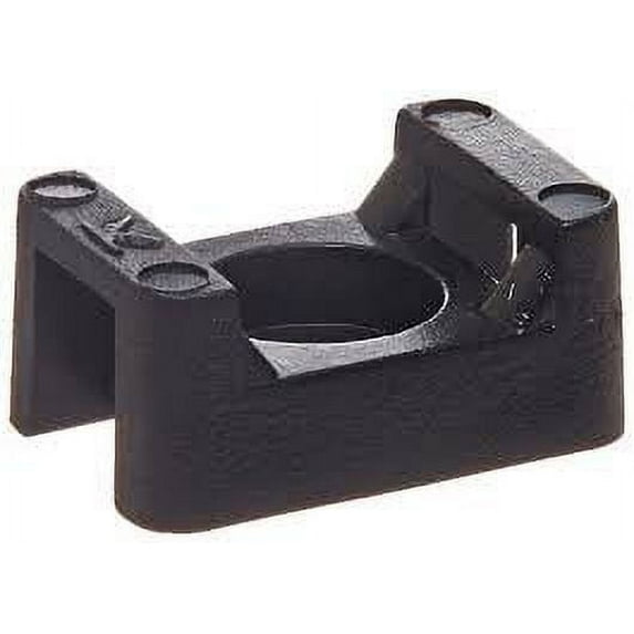 Saddle Support Mounting Base UV Black #1/4" Screw 100/Bag Part # CTM25-0C