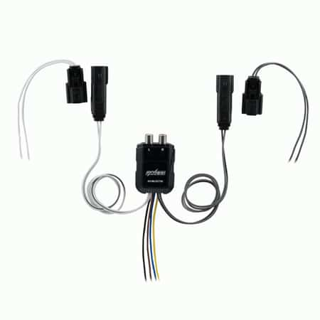 AXXESS - 2-Ch. Line Output Converter for Harley Davidson 2014-2017 Vehicles - Multi