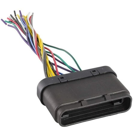 Metra - Wiring Harness for 2015 and Later Polaris Slingshot Vehicles - Black/Blue/Green/Red/Yellow