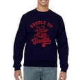 thumbnail image 1 of Saddle Up Santa - Cowboy Xmas Men's Sweatshirt, 1 of 4