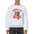 thumbnail image 1 of Saddle Up Santa - Cowboy Xmas Men's Sweatshirt, 1 of 4