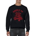 thumbnail image 1 of Saddle Up Santa - Cowboy Xmas Men's Sweatshirt, 1 of 4