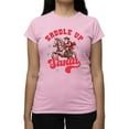thumbnail image 1 of Saddle Up Santa - Cowboy Xmas Tee T-shirt Women's, 1 of 1