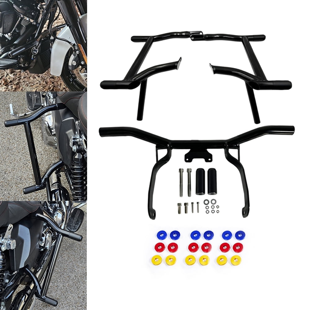 Saddlebag Guard Rails Bag Guards Front Highway Engine Guard For Harley ...