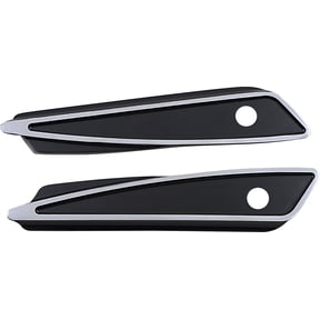 Saddlebag Hinge Delete Plate, Black