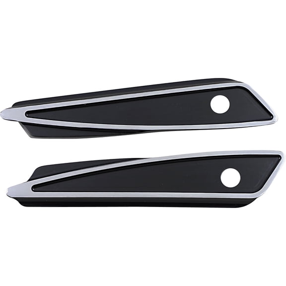Saddlebag Hinge Delete Plate, Black
