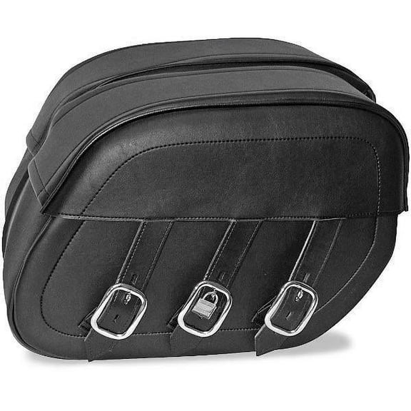 Saddlemen 3501-0232 Rigid-Mount Quick-Detach Slant Saddlebag - Drifter
