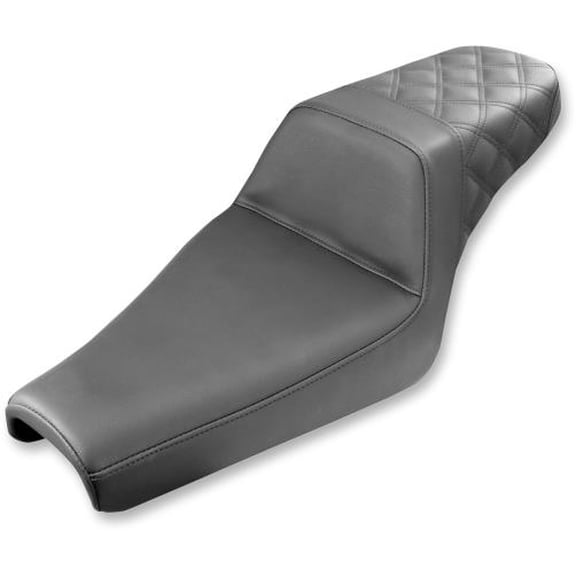 Saddlemen 807-03-173 Step-Up Rear Lattice Stitch Seat - Black