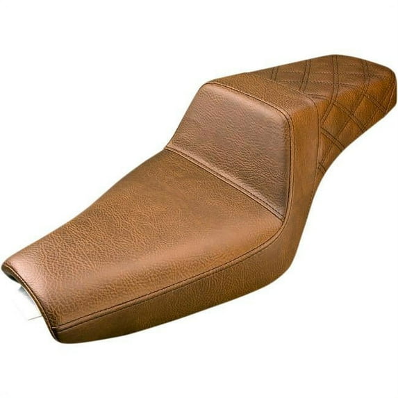 Saddlemen 807-03-173BR Step-Up Rear Lattice Stitch Seat - Brown