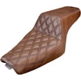 thumbnail image 1 of Saddlemen 807-11-172BR Step-Up Front Lattice Stitch Seat - Brown, 1 of 6
