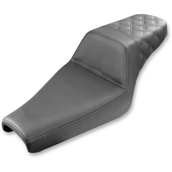 Saddlemen 807-11-173 Step-Up Rear Lattice Stitch Seat - Black