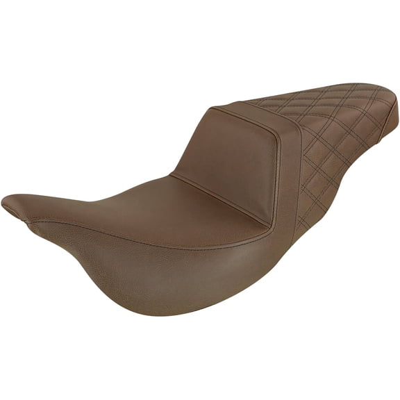 Saddlemen Brown Rear Lattice Extended Reach Step-Up Seat (808-07B-173BREX)
