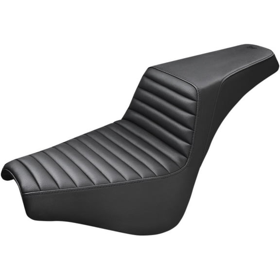 Saddlemen Step-Up Tuck and Roll Seat Black (807-11-171)