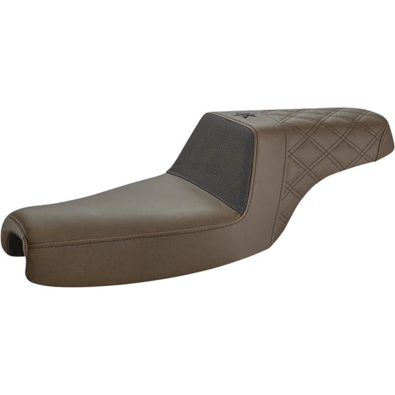 Saddlemen Unknown Industries Performance Gripper Brown Seat (UN07-03-173BR)