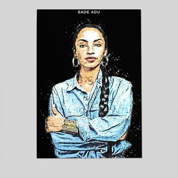 Sade Adu Poster, One Sheet Wall Size 24''x36''-Gategoo