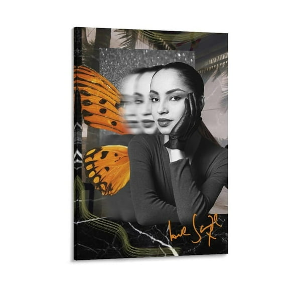 Sade Adu Prints Poster Prints Canvas Wall Art for Trendy Dorm Room Decor Aesthetic Gift
