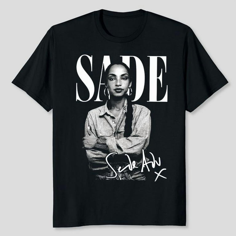 Sade Adu Shirt, Sade Adu World Tour Tshirt,Music Tour Rap Hip Hop