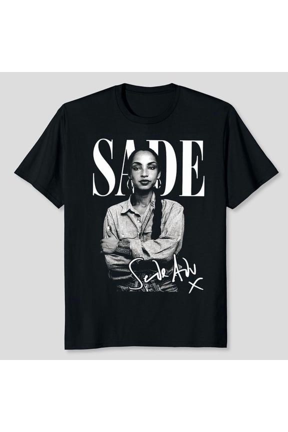 Sade Adu Shirt, Sade Adu World Tour Tshirt,Music Tour Rap Hip Hop, Men's And Women's Graphic Tee 100% Cotton by TBun, Full Sizes S-5XL