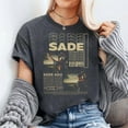 thumbnail image 1 of Sade Adu Shirt, Sade Adu World Tour Tshirt,Music Tour Rap Hip Hop, Men's And Women's Graphic Tee 100% Cotton by TBun, Full Sizes S-5XL, 1 of 5